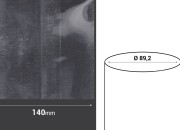 Termoskupljajuća perforirana plastična folija širine 140 mm - dužina metar (f 89,2) Termoskupljajuća perforirana plastična folija širine 140 mm - dužina metar (f 89,2)