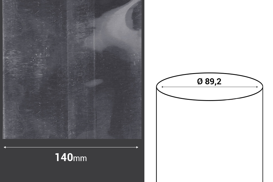 Termoskupljajuća perforirana plastična folija širine 140 mm - dužina metar (f 89,2) Termoskupljajuća perforirana plastična folija širine 140 mm - dužina metar (f 89,2)