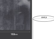 Termoskupljajuća perforirana plastična folija širine 153 mm - dužina metar (f 97,5) Termoskupljajuća perforirana plastična folija širine 153 mm - dužina metar (f 97,5)