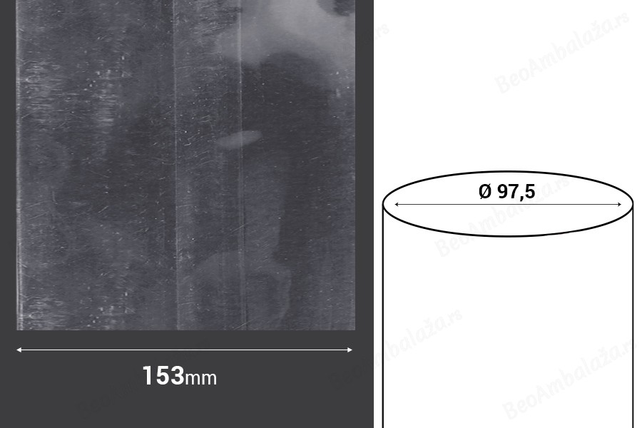 Termoskupljajuća perforirana plastična folija širine 153 mm - dužina metar (f 97,5)-dimenzije_slike