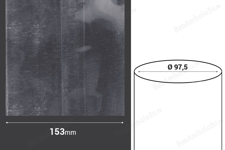 Termoskupljajuća perforirana plastična folija širine 153 mm - dužina metar (f 97,5)-dimenzije_slike