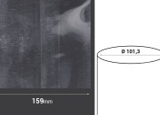 Termoskupljajuća perforirana plastična folija širine 159 mm - dužina metar (f 101,3) Termoskupljajuća perforirana plastična folija širine 159 mm - dužina metar (f 101,3)