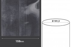 Termoskupljajuća perforirana plastična folija širine 159 mm - dužina metar (f 101,3)