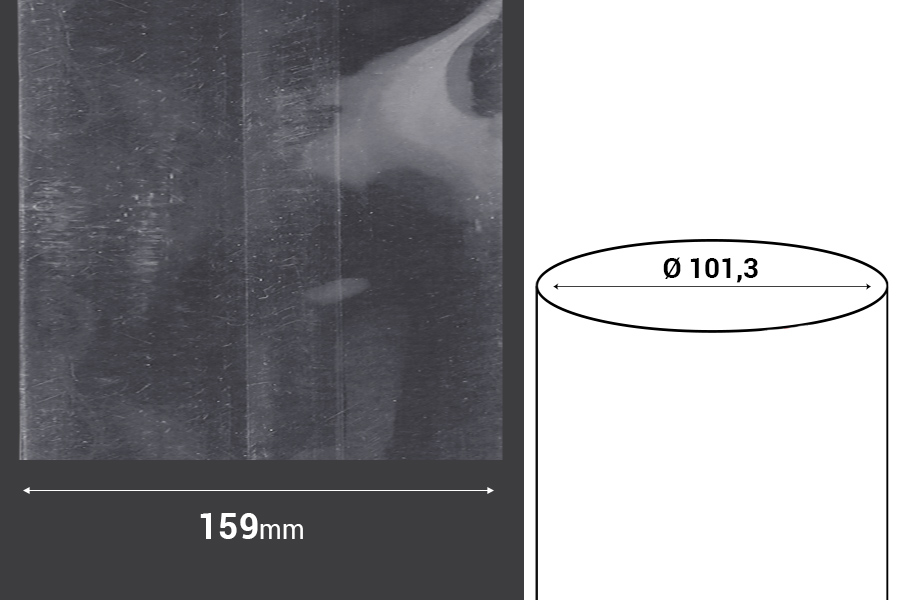 Termoskupljajuća perforirana plastična folija širine 159 mm - dužina metar (f 101,3) Termoskupljajuća perforirana plastična folija širine 159 mm - dužina metar (f 101,3)
