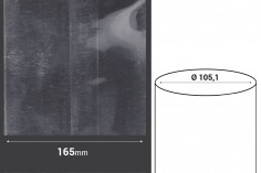 Termoskupljajuća perforirana plastična folija širine 165 mm - dužina metar (f 105,1)
