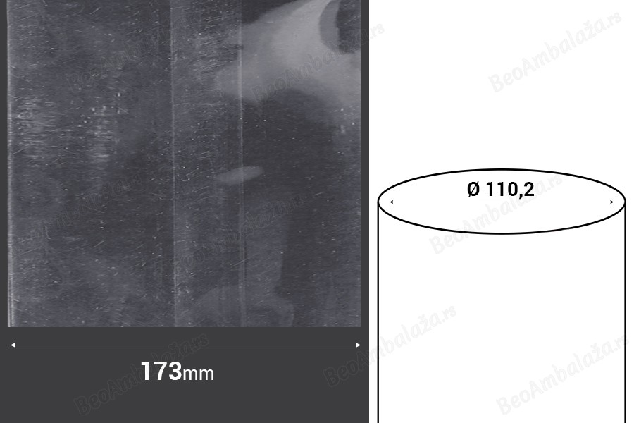 Termoskupljajuća perforirana plastična folija širine 173 mm - dužina metar (f 110,2)-dimenzije_slike