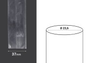 Termoskupljajuća perforirana plastična folija širine 37 mm - dužina metar (f 23.6) Termoskupljajuća perforirana plastična folija širine 37 mm - dužina metar (f 23.6)