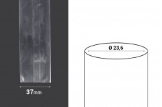 Termoskupljajuća perforirana plastična folija širine 37 mm - dužina metar (f 23.6)