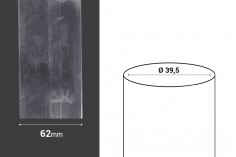 Termoskupljajuća perforirana plastična folija širine 62 mm - dužina metar (f 39,5)