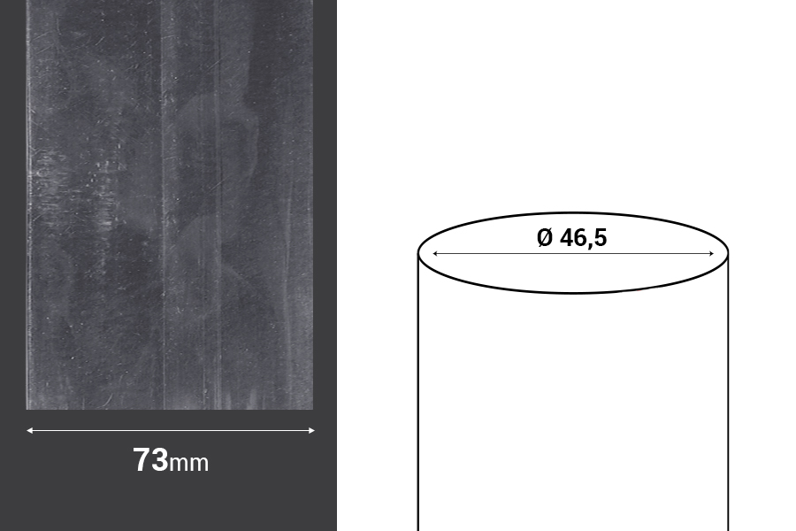 Termoskupljajuća perforirana plastična folija širine 73 mm - dužina metar (f 46.5) Termoskupljajuća perforirana plastična folija širine 73 mm - dužina metar (f 46.5)