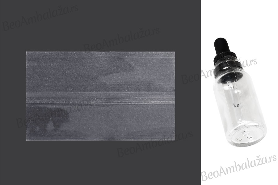 Providna termoskupljajuća kapica 55x87 mm za flašice od 30mL - 20 kom Providna termoskupljajuća kapica 55x87 mm za flašice od 30mL - 20 kom