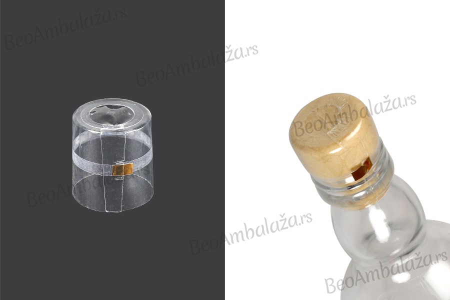 Providna termoskupljajuća kapica 22x25 mm - 20 kom Providna termoskupljajuća kapica 22x25 mm - 20 kom