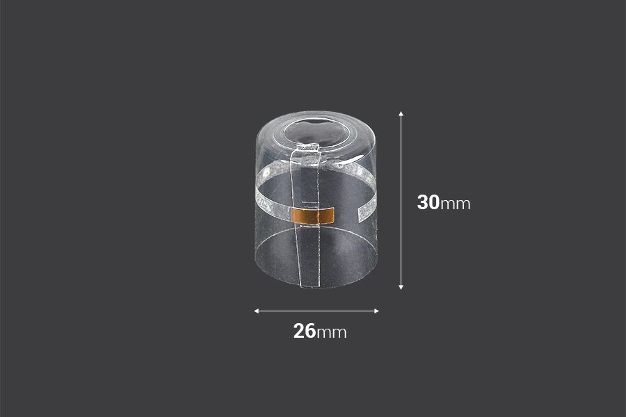 Providna termoskupljajuća kapica 26x30 mm - 20 kom Providna termoskupljajuća kapica 26x30 mm - 20 kom