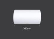 Beli papir za umotavanje paketa u rolni od 840 metara - širine 300 mm