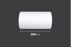 Beli papir za umotavanje paketa u rolni od 840 metara - širine 300 mm