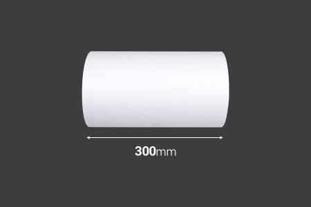Beli papir za umotavanje paketa u rolni od 840 metara - širine 300 mm-2