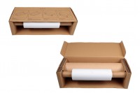 Kartonska kutija - dispanzer za kraft saćasti papir (dvostruki papir)
