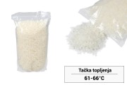Beli pčelinji vosak u granulama (čvrsti) - 1kg