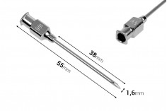 Zamenska igla 38 mm za metalni špric