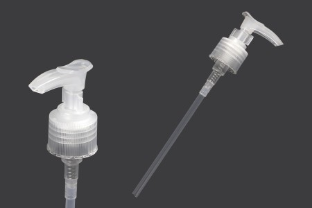 Plastična providna pumpica 24/410 za šampone, kreme ili losione-slika_proizvoda