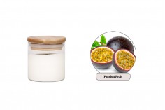 Marakuja - Aromatična sveća od sojinog voska sa drvenim fitiljem (110gr)