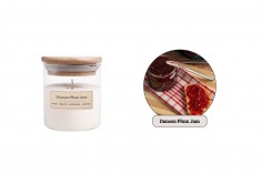 Dansom Plum Jam - Aromatična sveća od sojinog voska sa pamučnim fitiljem (110gr)
