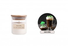 Irish Coffee - Aromatična sveća od sojinog voska sa pamučnim fitiljem (110gr)