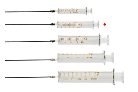 Stakleni špric 10mL sa metalnom iglom-grupa_slika