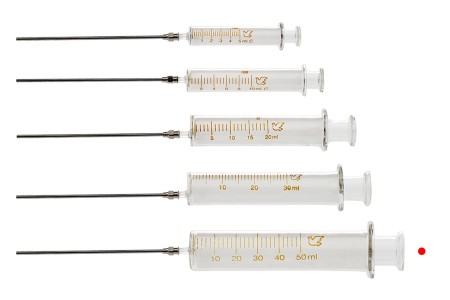 Stakleni špric 50mL sa metalnom iglom-grupa_slika