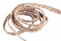 Konopac (laneni) u obliku pletenice, širine 1cm - komad je 10m