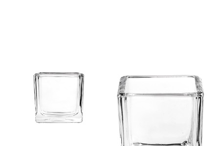 Dekorativna staklena posuda za svećice, 52x50 mm-dimenzije_slike