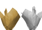 Flis papir 50x75 cm u zlatnoj ili srebrnoj boji - 50 listova-slika_proizvoda