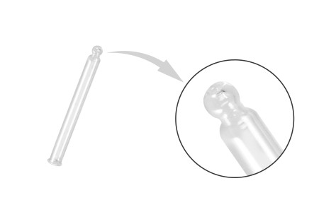 Staklena providna cevčica za pipetu PP24 (60mL) - dužina 80mm-slika_proizvoda
