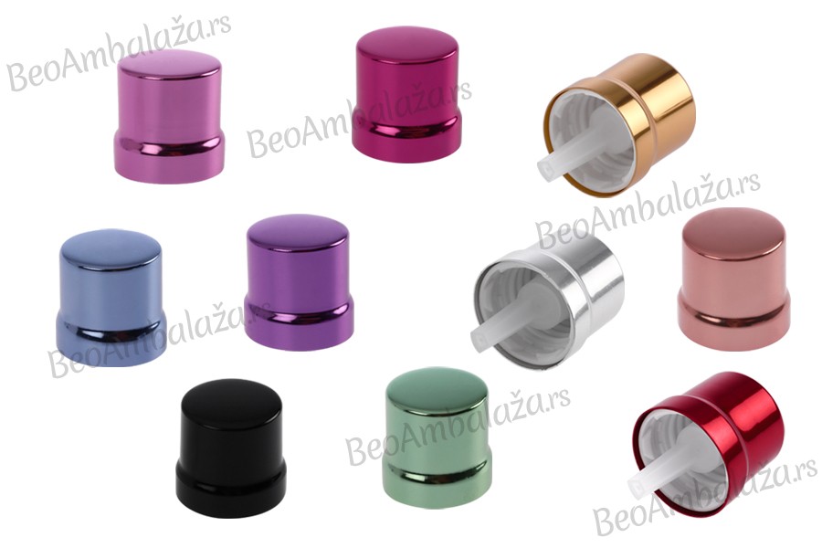 Aluminijumski sigurnosni zatvarač PP18 u raznim bojama sa unutrašnjom kapaljkom Aluminijumski sigurnosni zatvarač PP18 u raznim bojama sa unutrašnjom kapaljkom