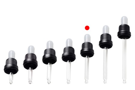 Pipeta od 30mL sa crnim širokim sigurnosnim zatvaračem, bez oznaka za zapreminu i crnom MAT ili crnom sjajnom gumicom - pojedinačno pakovanje-grupa_slika