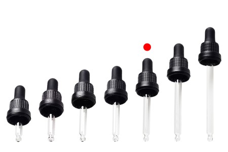 Pipeta od 30mL sa crnim širokim sigurnosnim zatvaračem, bez oznaka za zapreminu i crnom MAT ili crnom sjajnom gumicom - pojedinačno pakovanje-grupa_slika