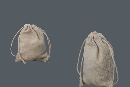 Platnena bež vrećica 80x100mm - 50 kom-slika_proizvoda