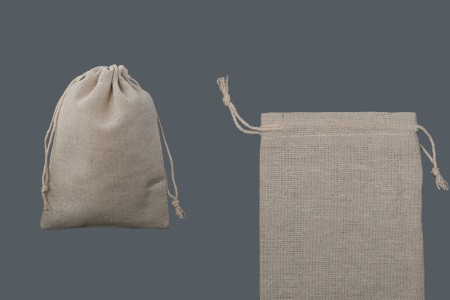 Platnena vrećica u bež boji 100x140mm - 50 kom-dimenzije_slike