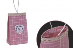 Ručno rađene vrećice za bombone, roze, 75x44x122 - 12 komada