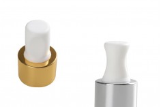 Set - aluminijumski prsten i gumica za pipete za bočice sa grlom PP28