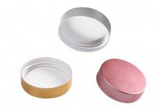 Plastični zatvarač sa aluminijumskim premazom i unutrašnjom zaptivkom, za teglicu 14-142