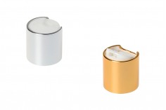 Disk top plastični zatvarač 28/410 sa aluminijumskom presvlakom