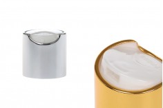 Disk top plastični zatvarač 28/410 sa aluminijumskom presvlakom