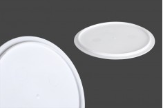 Beli plastični međupoklopac- 92 mm