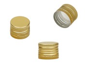 Navojni aluminijumski zatvarač PP31.5 zlatne boje sa lajnerom-slika_proizvoda