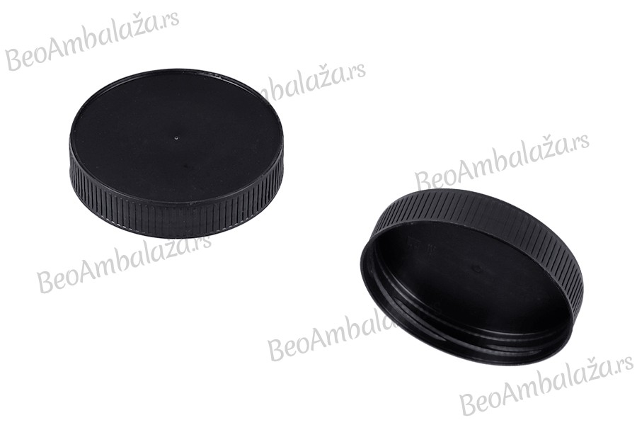 Plastični crni zatvarač T.O.82 za tegle - 10 kom Plastični crni zatvarač T.O.82 za tegle - 10 kom