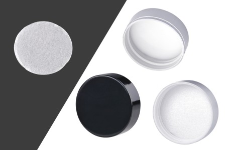 Plastični zatvarač sa aluminijumskim premazom i unutrašnjom zaptivkom (za teglicu za kreme šifra: 16-392)-dimenzije_slike