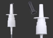 Plastična bela pumpica - raspršivač PP18 za kapi za nos Plastična bela pumpica - raspršivač PP18 za kapi za nos