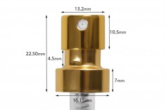 Sprej sa zatvaračem za parfemske bočice sa sigurnosnim Crimp zatvaranjem 15 mm (šifra za bočicu: 18-398)