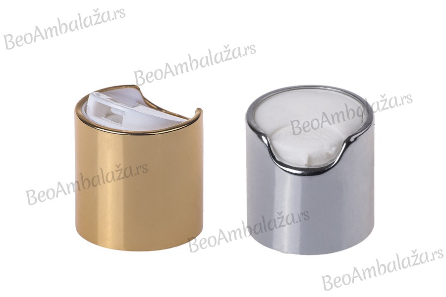 Disk top plastični zatvarač 28/410 sa aluminijumskom presvlakom